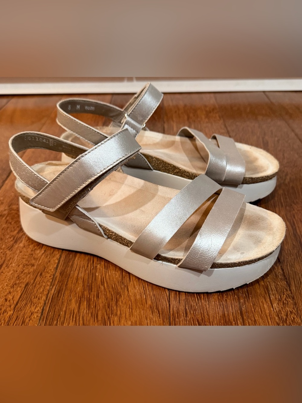 Women's Munro Juniper Taupe Strappy Comfort Sandals